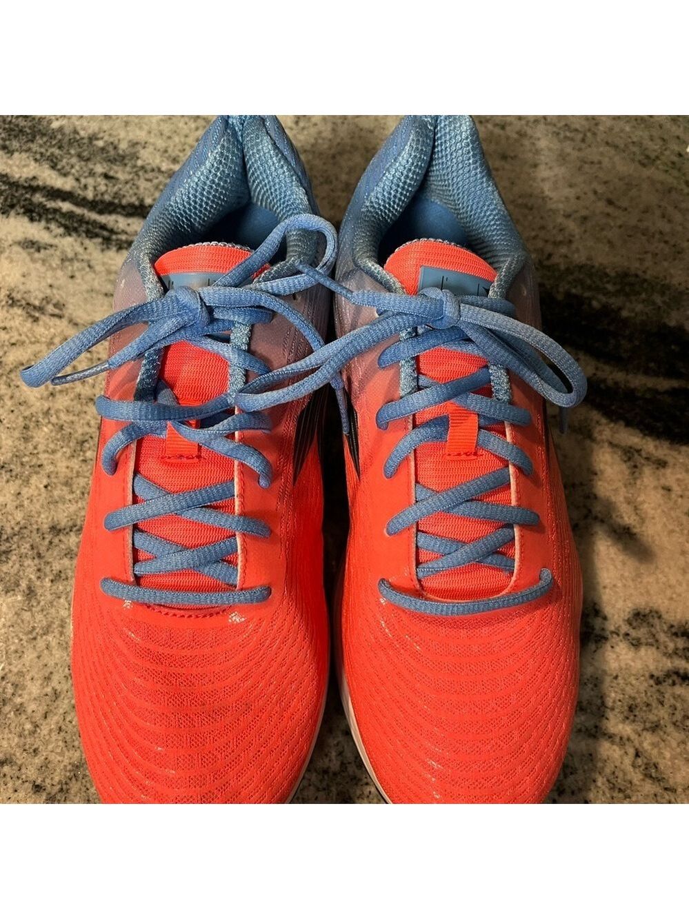 Diadora Vibrant Red and Blue Athletic Shoes 10